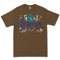 Cacao proud to be an american Premium Tee - Artiststas