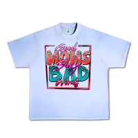 Grape Ice good moms say bad words Urban Heavy Tee - Zillion Design Studio
