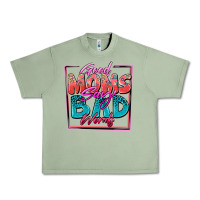 Oil Green good moms say bad words Urban Heavy Tee - Zillion Design Studio