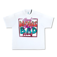 White good moms say bad words Urban Heavy Tee - Zillion Design Studio