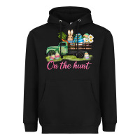 Black easter on the hunt Heavyweight Hoodie - AdoDesignShop