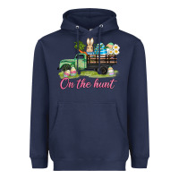 Navy easter on the hunt Heavyweight Hoodie - AdoDesignShop