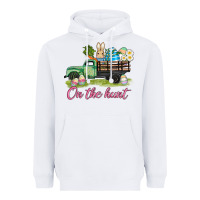 White easter on the hunt Heavyweight Hoodie - AdoDesignShop