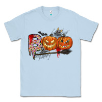 Dusty Blue boo Classic Tee - CowhideDigitalArt