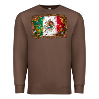Chestnut Christmas lights Mexican flag Premium Sweatshirt - Jasminsmagicworld