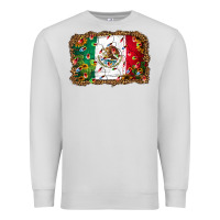 Dove Grey Christmas lights Mexican flag Premium Sweatshirt - Jasminsmagicworld