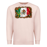 Pale Pink Christmas lights Mexican flag Premium Sweatshirt - Jasminsmagicworld