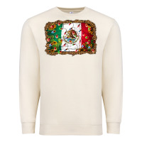 Sandshell Christmas lights Mexican flag Premium Sweatshirt - Jasminsmagicworld