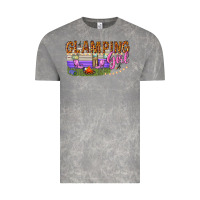 Cloud Rock glamping girl Vintage Tee - texasbilliewilder