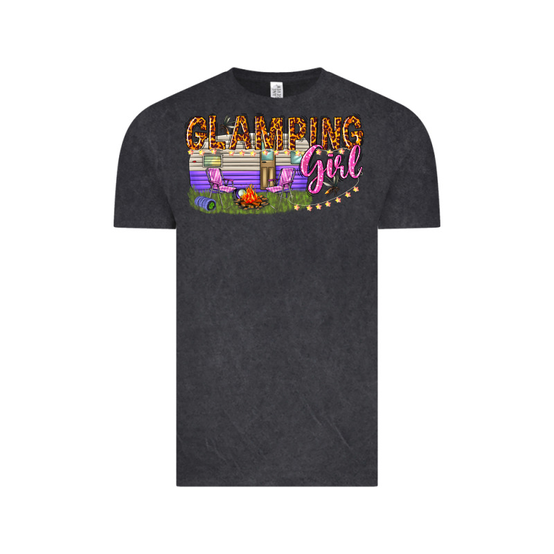 Glamping Girl Vintage Tee by texasbilliewilder | Teevron