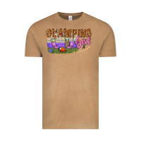 Vintage Camel glamping girl Vintage Tee - texasbilliewilder
