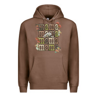 Chestnut mama mama mama mama western flower Premium Hoodie - NancyCooperArtShop