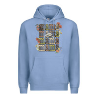 Colony Blue mama mama mama mama western flower Premium Hoodie - NancyCooperArtShop