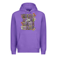Purple mama mama mama mama western flower Premium Hoodie - NancyCooperArtShop