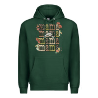 Sports Green mama mama mama mama western flower Premium Hoodie - NancyCooperArtShop