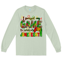 I Paused My Game To Celebrate Juneteenth Long Sleeve Tee | Teevron