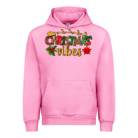Fuchsia Pink christmas vibes Urban Hoodie - BundleAndBundleShop