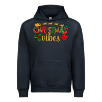 Navy christmas vibes Urban Hoodie - BundleAndBundleShop