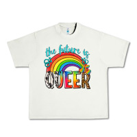 Pistachio the future is queer Urban Heavy Tee - texasbilliewilder