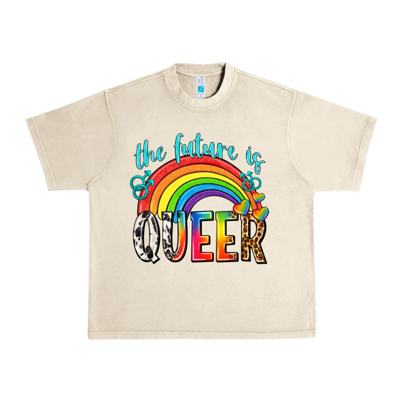 The Future Is Queer Urban Heavy Tee by texasbilliewilder | Teevron