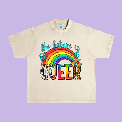 Urban Heavy Tee the future is queer