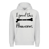 Dove Grey I Found This Humerus Premium Hoodie - Bettercallsaul