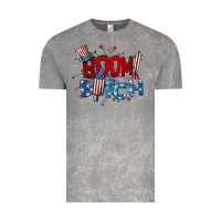 Cloud Rock boom bitch 4th of july Vintage Tee - BarkalooDesign