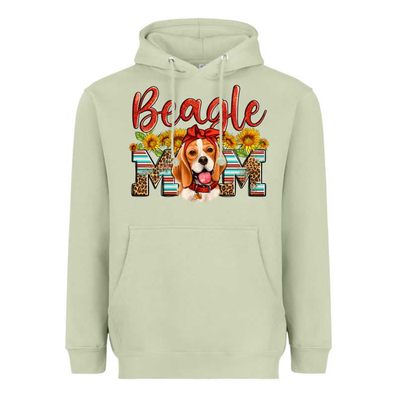 Beagle Mom Heavyweight Hoodie by Artiststas | Teevron
