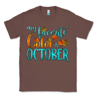 Chestnut my favorite color is october Classic Tee - HRA Design Shop