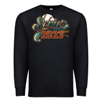 Black senior 2023 baseball Premium Sweatshirt - NancyCooperArtShop