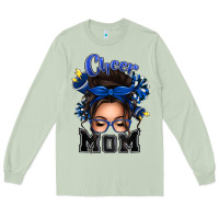 Matcha cheer mom messy bun Long Sleeve Tee - texasbilliewilder
