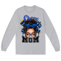 Moon Dust cheer mom messy bun Long Sleeve Tee - texasbilliewilder