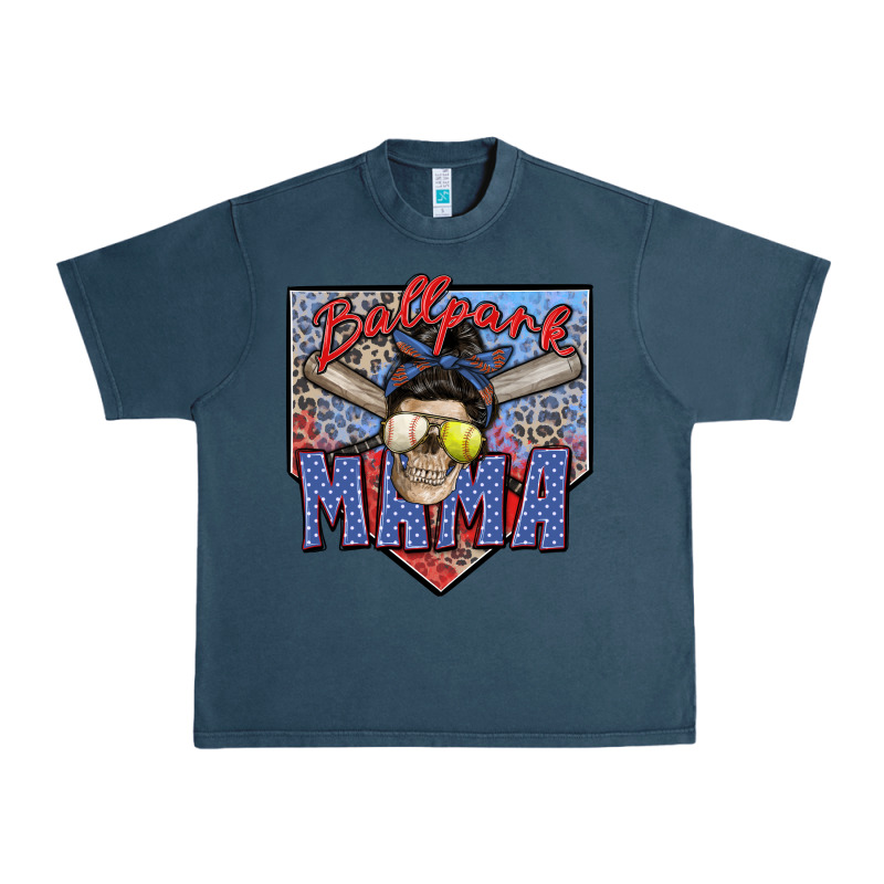Ballpark Mama Urban Heavy Tee by Zillion Design Studio | Teevron