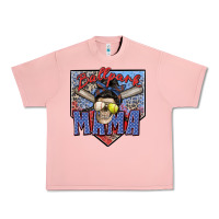 Salmon ballpark mama Urban Heavy Tee - Zillion Design Studio