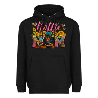 Black rottweiler mom Heavyweight Hoodie - Artiststas
