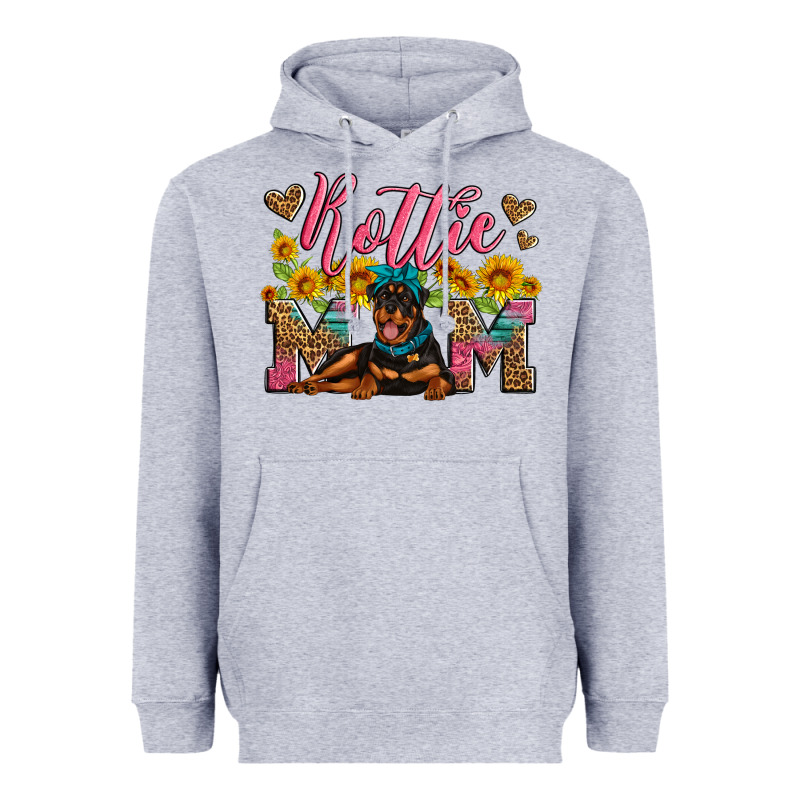 Rottweiler Mom Heavyweight Hoodie by Artiststas | Teevron