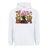 White rottweiler mom Heavyweight Hoodie - Artiststas