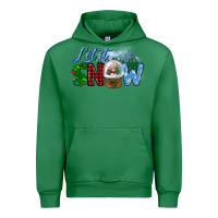 Emerald let it snow Urban Hoodie - BundleAndBundleShop