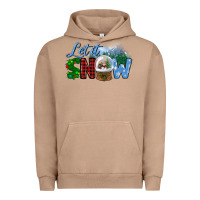 Pigment Burro let it snow Urban Hoodie - BundleAndBundleShop