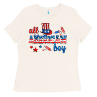 Bone all american boy Ladies Tee - AdoDesignShop