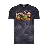 Cloud Black Christmas coffee cups with Pitbull Vintage Tee - RanaPortraitStore