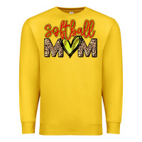 Lemon softball mom Premium Sweatshirt - NancyCooperArtShop