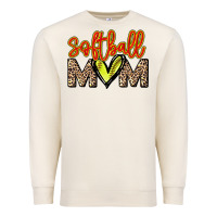 Sandshell softball mom Premium Sweatshirt - NancyCooperArtShop