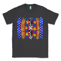 Smoke American police brushstrokes Classic Tee - Neo Western