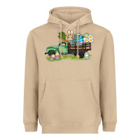Mushroom easter hunt i̇n truck Heavyweight Hoodie - AdoDesignShop