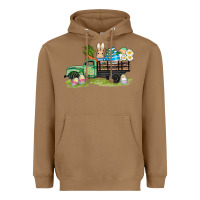 Toasted Coconut easter hunt i̇n truck Heavyweight Hoodie - AdoDesignShop