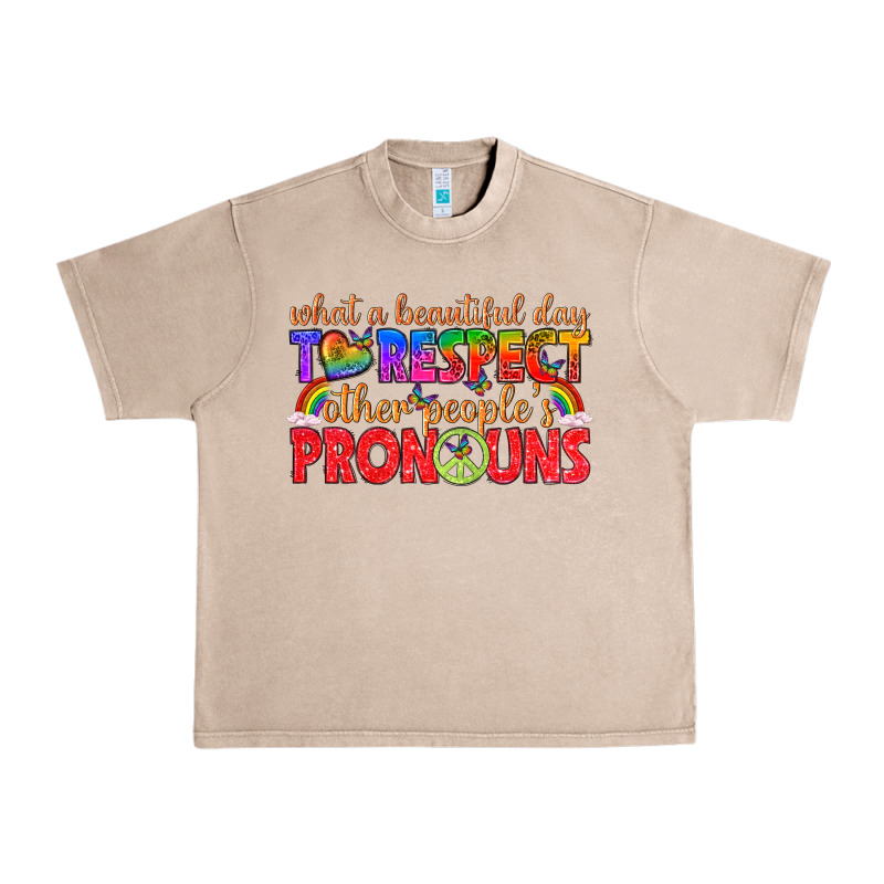 What A Beautiful Day To Respect Other Peoples Pron Urban Heavy Tee by texasbilliewilder | Teevron