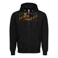 Black black girl magic libbey glass Zipper Hoodie - HRA Design Shop
