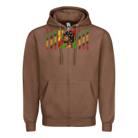 Chestnut black girl magic libbey glass Zipper Hoodie - HRA Design Shop