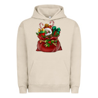 Pigment French Oak christmas santa claus bag Urban Hoodie - BundleAndBundleShop